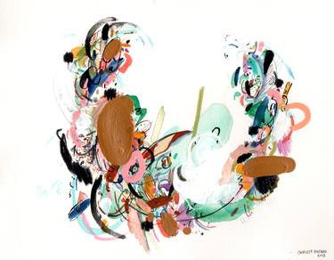 Original Abstract Paintings by Chrissy Poitras