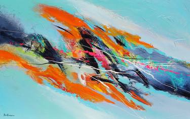 Original Abstract Paintings by Pierre Bellemare