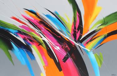 Original Abstract Paintings by Pierre Bellemare