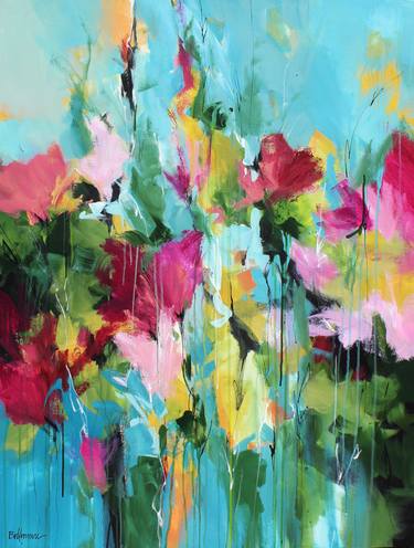 Original Abstract Paintings by Pierre Bellemare