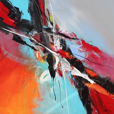 Original Abstract Expressionism Abstract Paintings by Pierre Bellemare