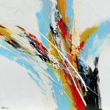 Original Abstract Paintings by Pierre Bellemare