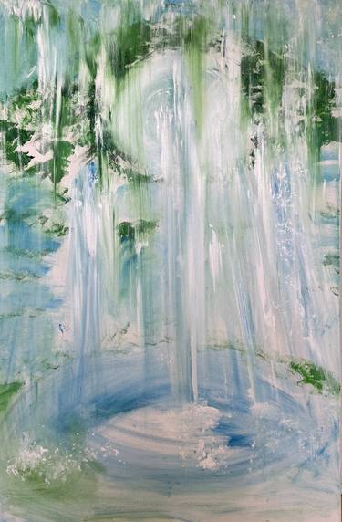 Original Modernism Water Painting by Susan Anne Russell