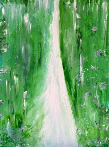 Original Surrealism Landscape Painting by Susan Anne Russell