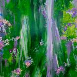 Waterfall Blossoms by Susan Anne Russell