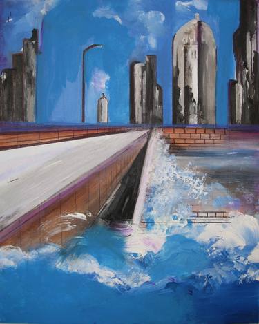 Print of Street Art Architecture Paintings by Susan Anne Russell