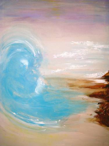 Original Expressionism Beach Paintings by Susan Anne Russell