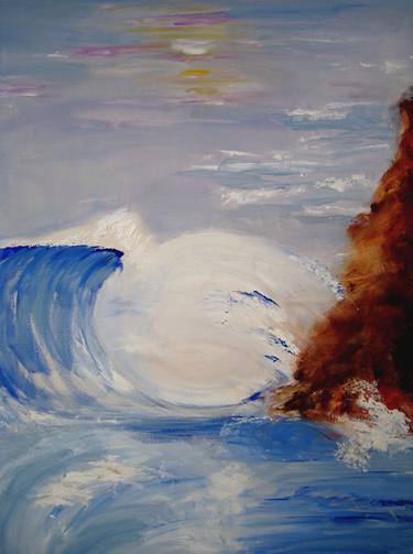 Original Expressionism Beach Paintings by Susan Anne Russell