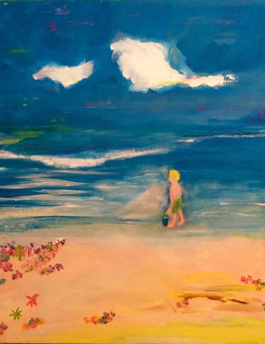 Original Impressionism Beach Paintings by Susan Anne Russell
