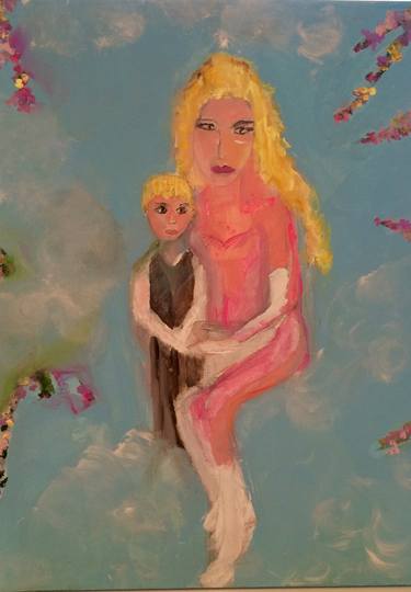 Original Figurative Children Paintings by Susan Anne Russell