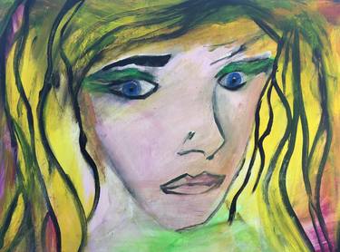 Original Expressionism Comics Paintings by Susan Anne Russell