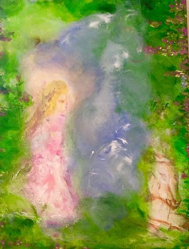 Print of Impressionism Classical mythology Paintings by Susan Anne Russell