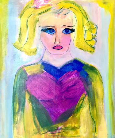 Original Expressionism Popular culture Paintings by Susan Anne Russell