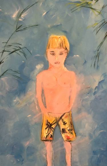 Print of Figurative Children Paintings by Susan Anne Russell
