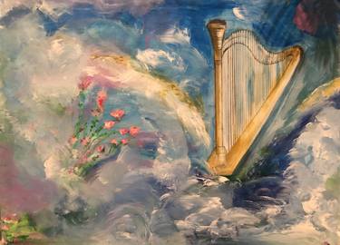 Original Surrealism Music Paintings by Susan Anne Russell