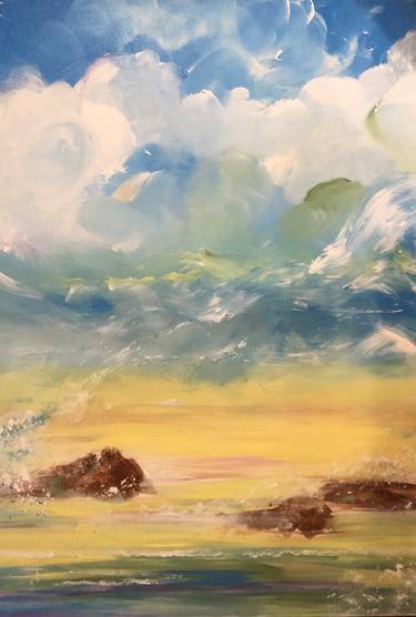Print of Fine Art Seascape Paintings by Susan Anne Russell