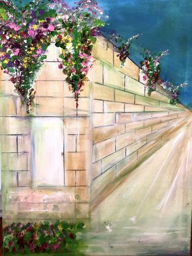 Jerusalem walls in Spring thumb