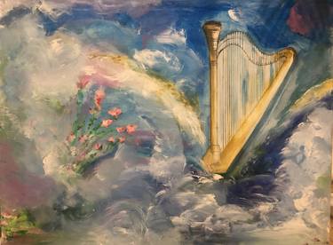 Original Music Paintings by Susan Anne Russell