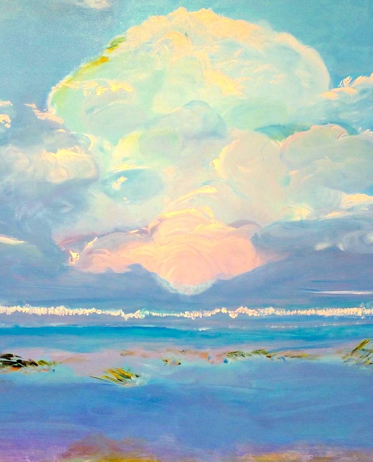 Print of Surrealism Seascape Painting by Susan Anne Russell