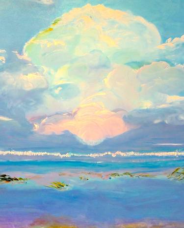 Print of Surrealism Seascape Paintings by Susan Anne Russell