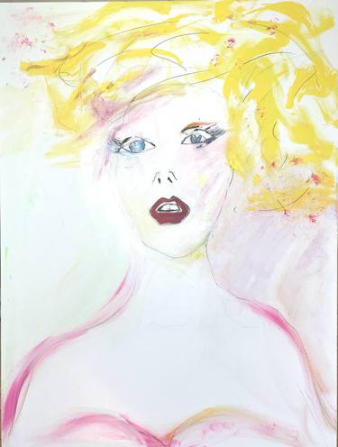 Original Pop Art People Paintings by Susan Anne Russell