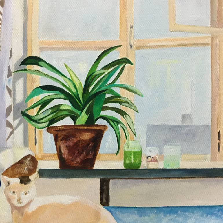 Original Expressionism Family Painting by Xinxin Xu