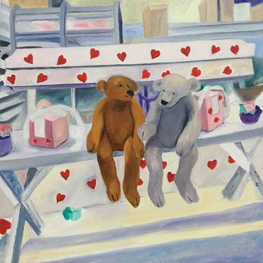 couple bears in valentine thumb