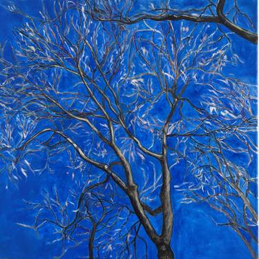 Original Abstract Tree Paintings by Xinxin Xu