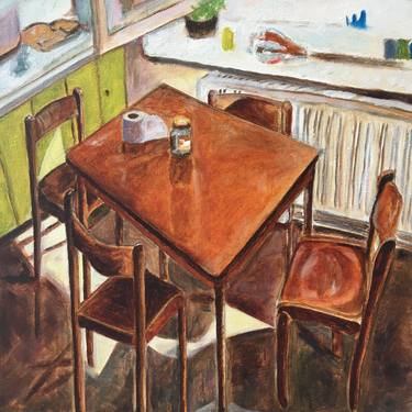 Print of Expressionism Cuisine Paintings by Xinxin Xu