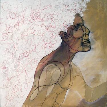 Original Expressionism Nude Paintings by Barbara Lanzarote