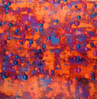 Original Abstract Painting by Rex Yuasa