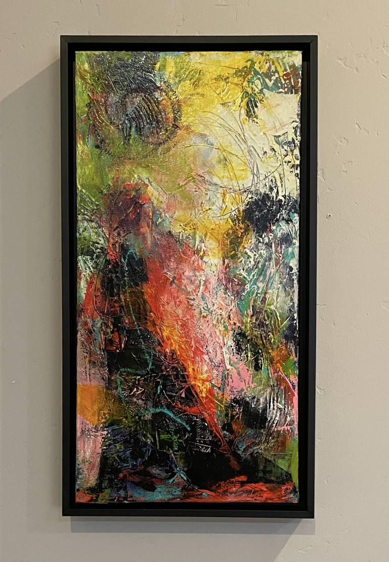 Original Abstract Expressionism Abstract Painting by Niki Sands