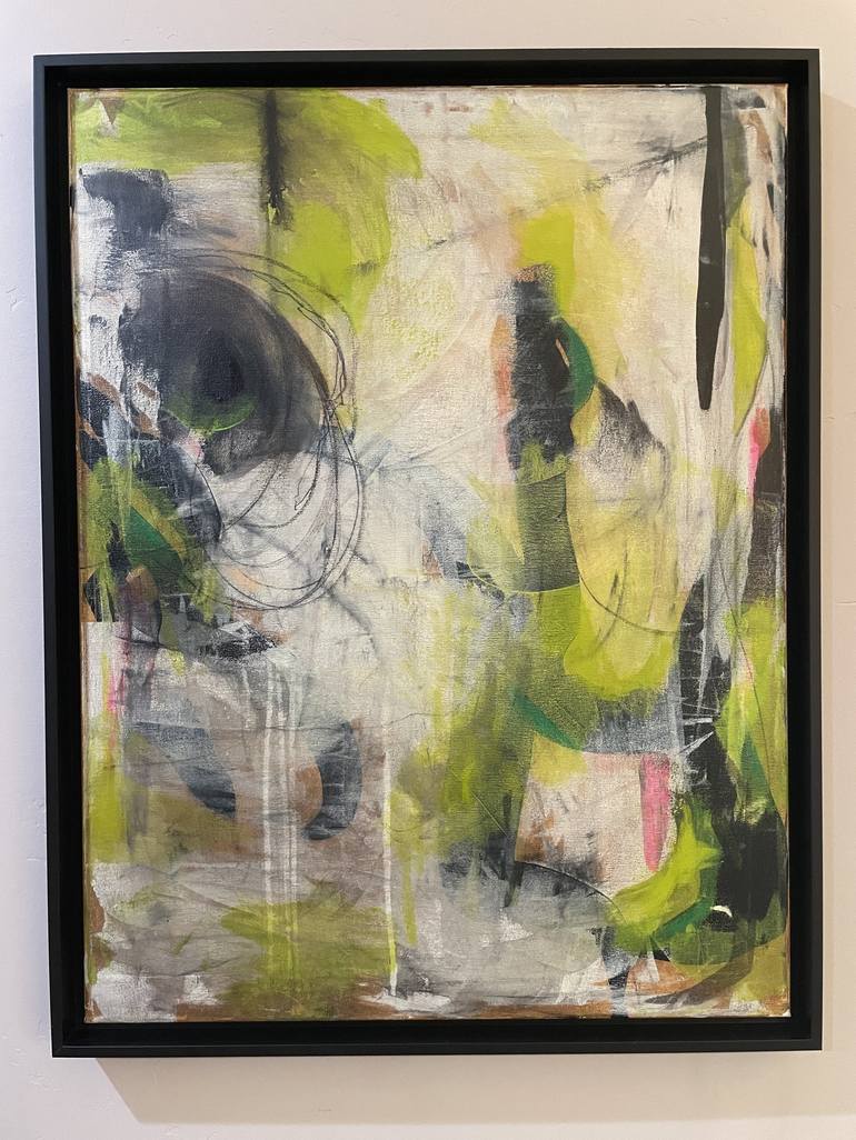 Original Abstract Expressionism Abstract Painting by Niki Sands