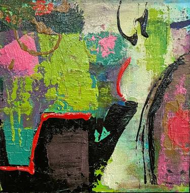 Original Abstract Expressionism Abstract Paintings by Niki Sands