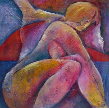 Print of Impressionism Nude Paintings by Renate van Nijen