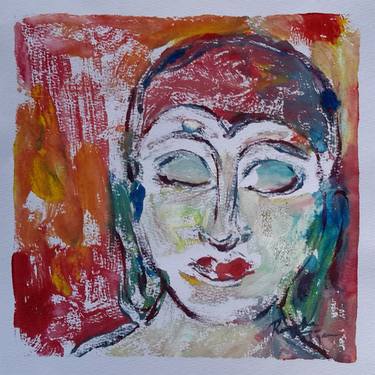 Print of Impressionism Religion Printmaking by Renate van Nijen