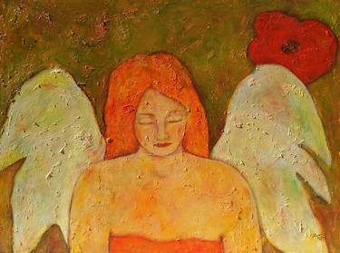 Inner peace angel, angelic impression - Renate van Nijen thumb