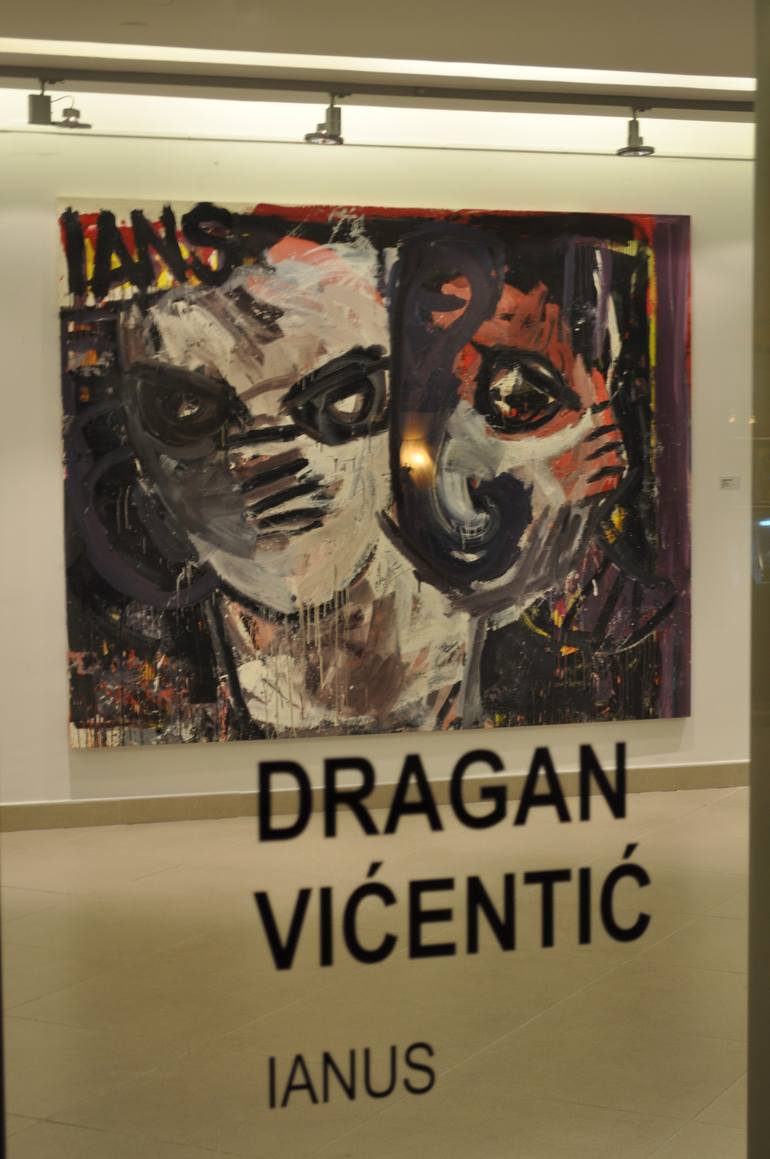 Original Expressionism Animal Painting by Dragan Vicentic