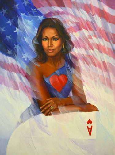 Ace of Heart ( Michelle LaVaughn Robinson Obama) thumb