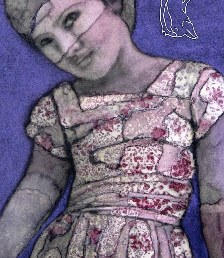 Original Contemporary Children Painting by Nikki Pelaez