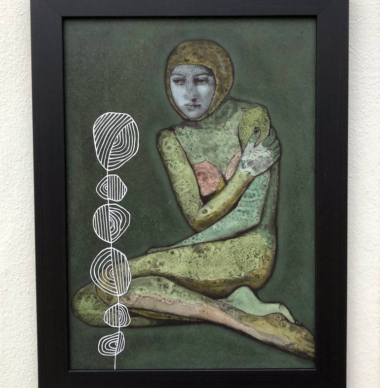 Original Contemporary Women Painting by Nikki Pelaez