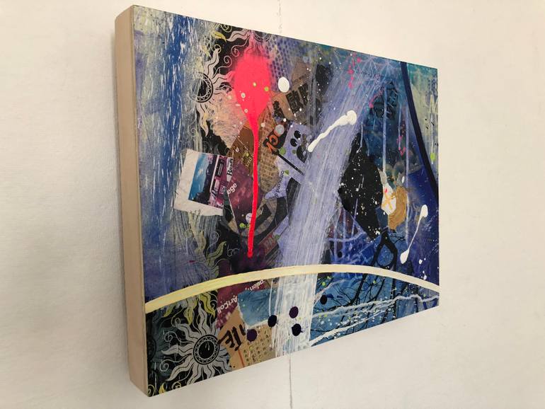 Original Abstract Expressionism Abstract Painting by Kristin Reed
