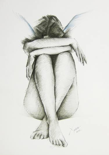 Print of Illustration People Drawings by Xrista Stavrou