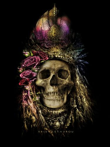 Skull Art Queen SS16 - Pink thumb