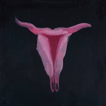 Original Conceptual Erotic Painting by Ewa Okolowicz