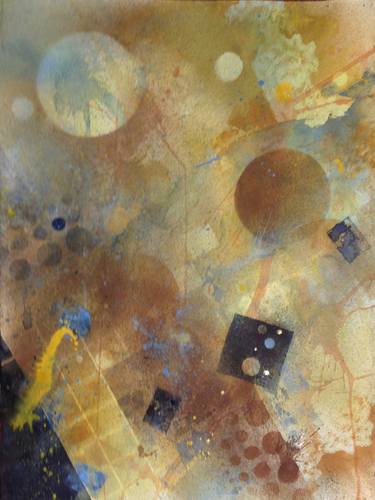 Print of Abstract Outer Space Paintings by Chris Carter