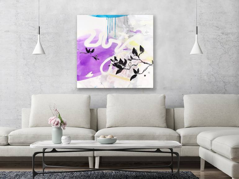 Original Modern Abstract Painting by Alba Escayo