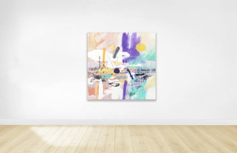 Original Abstract Painting by Alba Escayo