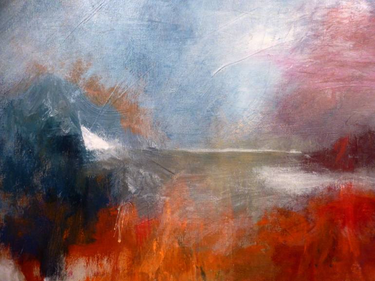 Original Abstract Landscape Painting by Conceição Rhodes