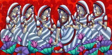 Original Love Paintings by Sekhar Roy